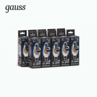Gauss Filament Свеча E14 димм. 5W(580lm) 4100K 4K прозр. 97x35 филамент (нитевидная), 103801205-D