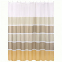 Штора для ванной комнаты полиэстер 180*180см,12 колец,Пейзаж,SC-PE-56 109002 Рыжий кот