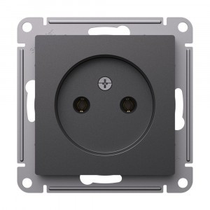 Systeme Electric AtlasDesign мех. роз. СУ 1 мест. 16А, БАЗАЛЬТ ATN001441 (5!)