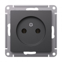 Systeme Electric AtlasDesign мех. роз. СУ 1 мест. 16А, БАЗАЛЬТ ATN001441 (5!)