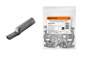 TDM наконечник алюминиевый штифтовой НШАЛ 25-15 луженый (для СИП) (50!) SQ0584-0002