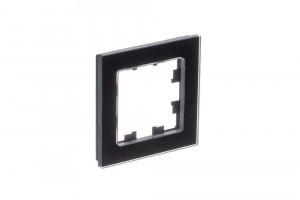 Systeme Electric AtlasDesign NATURE рамка СУ 1 мест., НАТУРАЛЬНОЕ СТЕКЛО, ЧЕРНЫЙ ATN361001 (2!)