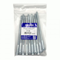 Шуруп ш/гр &quot;глухарь&quot; 8*140мм оцинк в пакете (10 шт) 1/10 НАКРЕПКО 207561