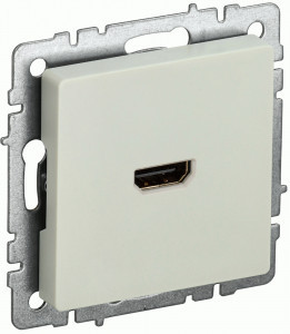 IEK BRITE мех. роз. СУ HDMI РHDMI-0-БрКр беж. BR-H10-K10