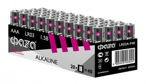 Э/п ФАЗА LR03/286 BULK40  Alkaline