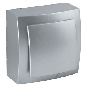 Nilson THEMIS выкл. ОУ 1 кл. серебро 26131001