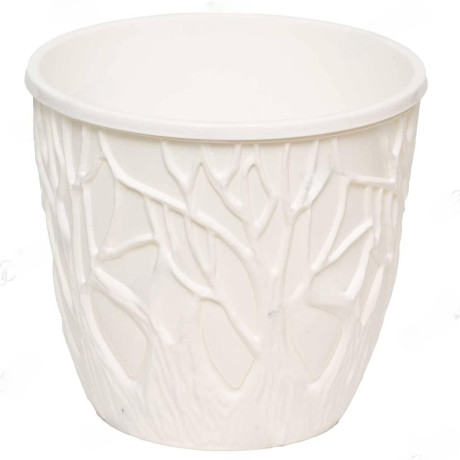 Кашпо Форест 3,5л белый КШ-0973 ВМС (16)