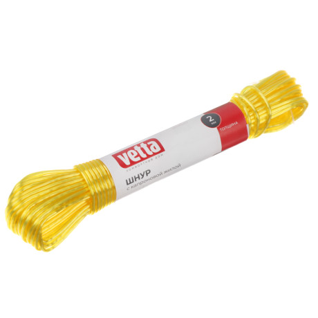Шнур тм VETTA, с капроновой жилой 2мм х 20м