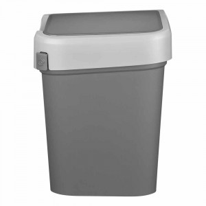 Контейнер для мусора "SMART BIN" 25Л серый 434214811 Бытпласт