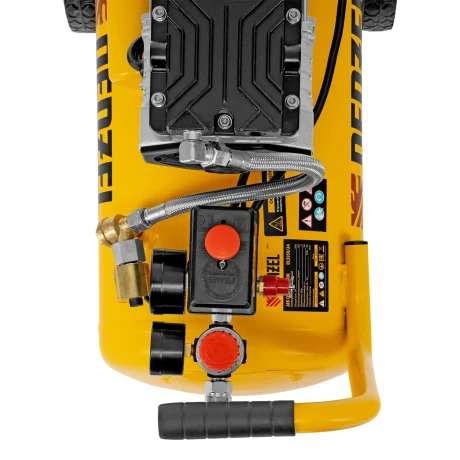 Компрессор DLS950/24 безмаслянный малошумный 950 Вт, 165 л/мин, ресивер 24 л Denzel