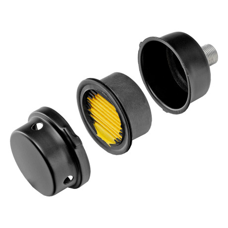 Компрессор DLS950/24 безмаслянный малошумный 950 Вт, 165 л/мин, ресивер 24 л Denzel