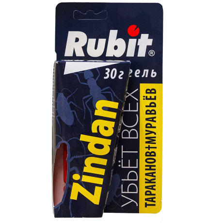 РУБИТ Зиндан гель 30г от тараканов