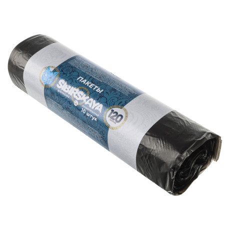 GRIFON Мешки для мусора 120 л.,10 шт., стандарт, рулон