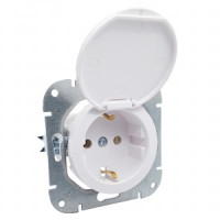 Bylectrica РЕТРО ПРОВАНС мех. роз. СУ 1 мест. земля, крышка (РС16-1412 перламутр)