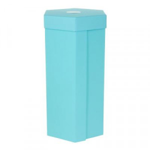 LADECOR Шкатулка-букет из мыльных лепестков, 17x14,5x30,5 см, арт K-512, 2 цвета