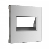 Werkel накладка для двойной розетки комп. RJ-45 (серебро матовый) W1191165 a063624