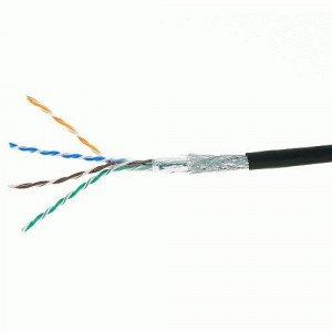 Cablexpert кабель SFTP 4x2x0.51 мм, медный, кат.5e, одножил., экран, оплётка, 305 м, OUTDOOR