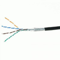 Cablexpert кабель SFTP 4x2x0.51 мм, медный, кат.5e, одножил., экран, оплётка, 305 м, OUTDOOR