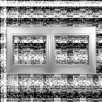 Smartbuy Венера Рамка 2-местная горизонтальная серебро  (SBE-01s-00-FR-2)