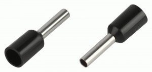 ЭРА наконечник штыревой втулочный изолир. НШВИ 1,5-8 черный (уп. 50 шт, цена за уп) 63406