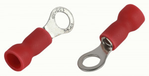 ЭРА наконечник кольцевой изол. НКИ 0,2-1,5 мм2 d4мм красный   (уп.50шт, цена за уп ) 63335