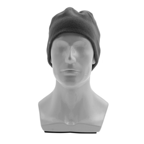 Шапка из флиса для взрослых, размер 58-59, серая Сибртех