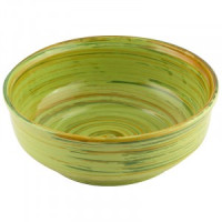 Миска средняя, 0,8л, 17,5*7см (кратность 12!!!) керамика 6797