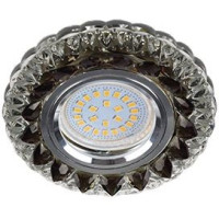 Ecola LD7009 MR16 GU5.3 св-к Круг &quot;Кристалл&quot; подсветка 4K Черный/Хром 30x95 FK16CCEFB (10!)