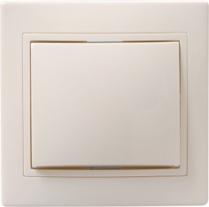 IEK КВАРТА выкл. СУ 1 кл. крем. (керамика) 10А ВС10-1-0-Км EVK10-K33-10-K