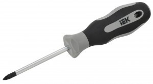 IEK ARMA2L 5 Отвертка крестовая PZ1х75 Т2 A2L5-SC10-T2-PZ-10-075