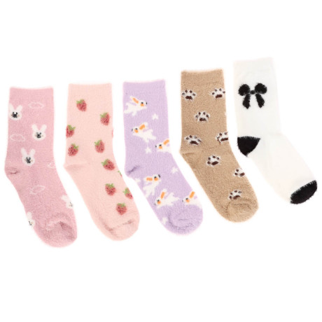 GALANTE Носки женские, р-р 23-25, 93% полиамид, 4% полиэстер, 3% спандекс, разноцветные, НС22-26