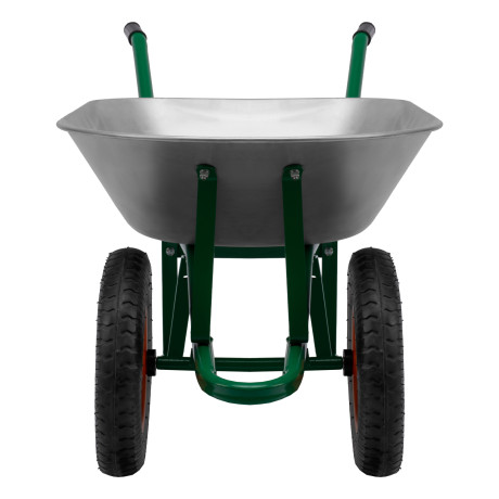 Тачка садовая, 2-х колесная, грузоподъемность 170 кг, объем 78 л