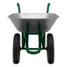 Тачка садовая, 2-х колесная, грузоподъемность 170 кг, объем 78 л