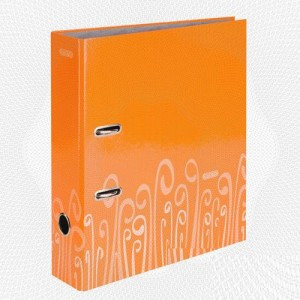 Папка регистратор Attache Fantasy 75мм ламин.картон оранжевый 219511