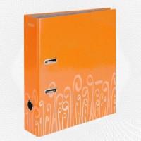 Папка регистратор Attache Fantasy 75мм ламин.картон оранжевый 219511