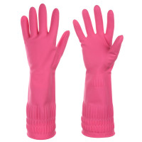 VETTA Перчатки хозяйственные с манжетой 38см, пара 100г, М