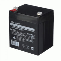 Ак-р свинцово-кислотный GoPower LA-1250 12V 5Ah клеммы T2/ F2 (1/10)