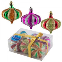 Набор украшений PS6-6-216, 6 шт., 6 см Волшебная страна