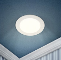 ЭРА св-к встр. св/д даунлайт 1K-16K-4K 16W(750lm) 4000K 4K кругл (160)192x10, белый 58402