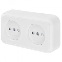 Bylectrica Пралеска роз. ОУ 2 мест. бел. (шторки, пластик) РА16-273