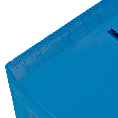 Стусло пластиковое, 300 х 100 мм, 4 угла для запила Сибртех