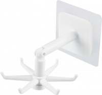 Крючок самоклеящийся поворотный PH-06, 7*7*7,5см, пластик 104947 Рыжий Кот