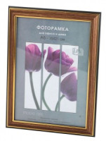 Фоторамка Interior Office пластик 280/1 30х40 латунь 9113