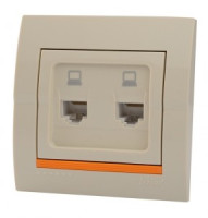 Lezard DERIY роз. СУ 1 мест. комп. двойная крем.