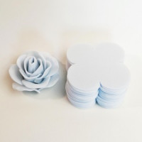 Uniel софтин небесно-голубой , 9х9см 2мм четырехлист VR-PE5 16T20/R100/HNZ03