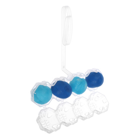 NEW GALAXY Освежитель для унитаза шариковый 4в1, 50гр. свежесть лимона, свежесть океана