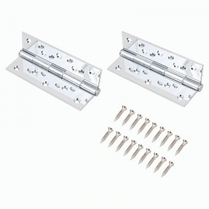 АЛЛЮР 5325 PN-FHP CP хром 120х80 Петля дверная 2шт. (цена за упак,50,10,1)