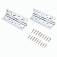 АЛЛЮР 5325 PN-FHP CP хром 120х80 Петля дверная 2шт. (цена за упак,50,10,1)