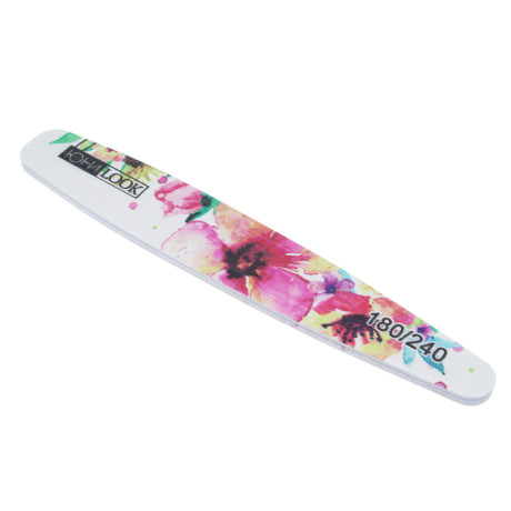 Пилка шлифовальная тм ЮL 2-х сторонняя, 180/240 грит, ЭВА, пластик, 17,8 см, 4 дизайна