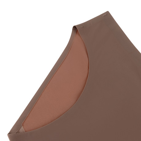 GALANTE Трусы-слипы женские бесшовные, р.48, 95%вискоза, 5%спандекс, бежевый, НБ25-9